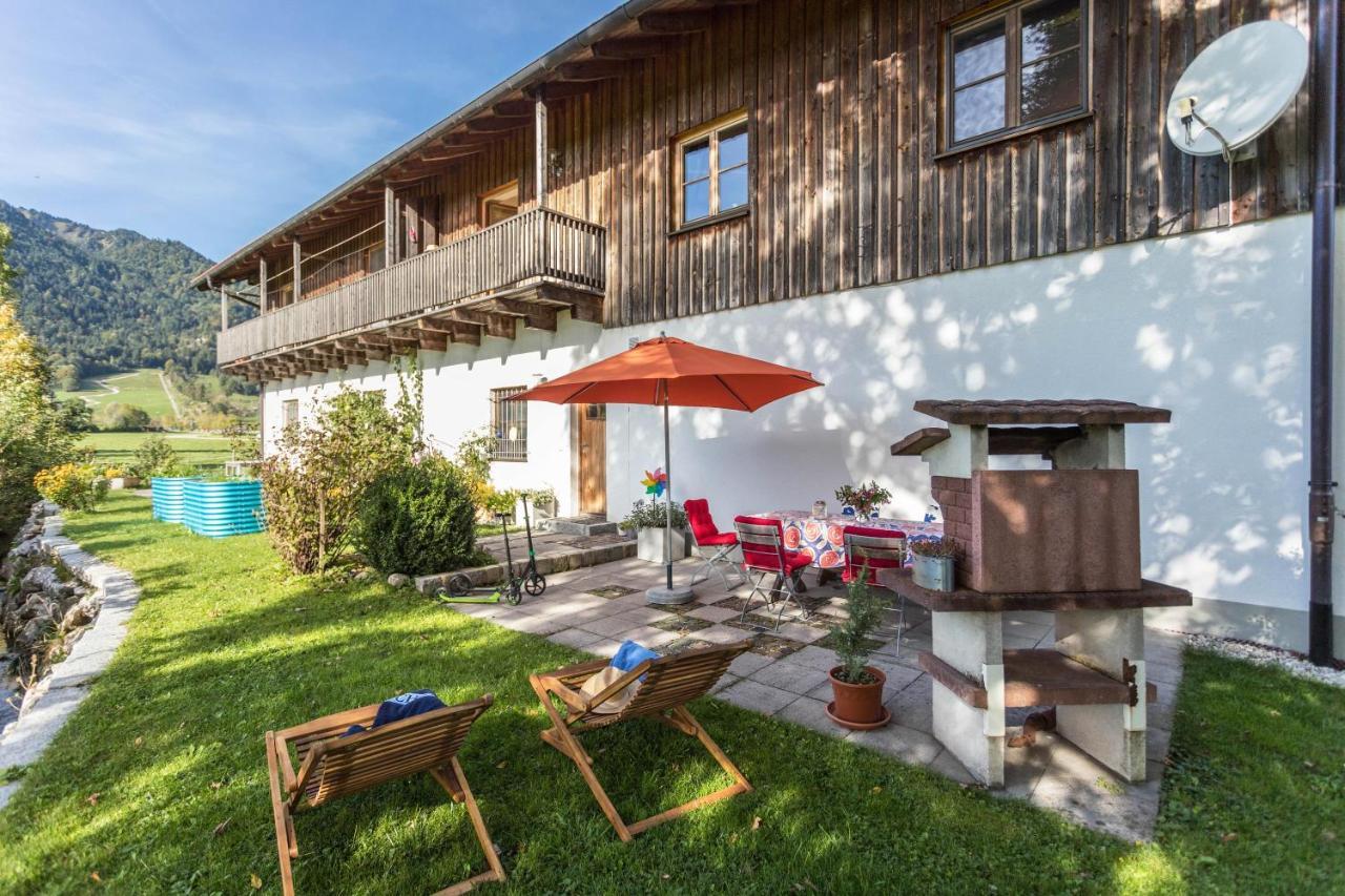 Alpen Chalet Alte Talstation 伦格里斯 外观 照片