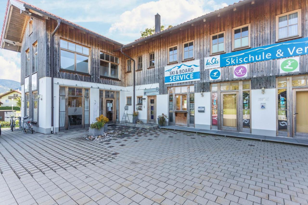 Alpen Chalet Alte Talstation 伦格里斯 外观 照片